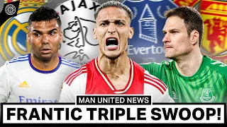 United £120M Transfer Frenzy! | Man United News