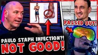 Paulo Costa AND Islam BOTH have STAPH INFECTIONS!? Max Holloway PASSES OUT in FIGHTER JET! UFC 302