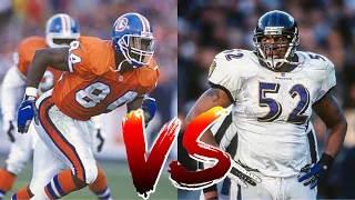 Shannon Sharpe Vs Ray Lewis 🤬 (1996) TE Vs LB | ‘Rookie’ Ray Lewis MEETS ‘Prime’ Shannon Sharpe