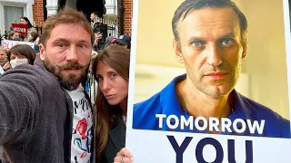 Чичваркин "Путин ОХРЕНЕВШИЙ Царёк"  | Свободу Навальному | Протесты в Лондоне