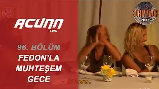 Türk-Yunan Yarışmacılar Fedon İle Muhteşem Bir Akşam Geçirdiler. | Bölüm 96 | Survivor 2017