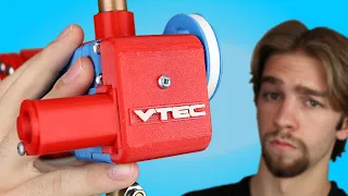 I 3D Printed an Air-Powered Engine with Honda's VTEC