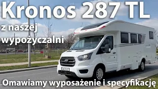 Kamper Roller Team Kronos 287 TL w naszej wypożyczalni Wrocław Kampery-klf24