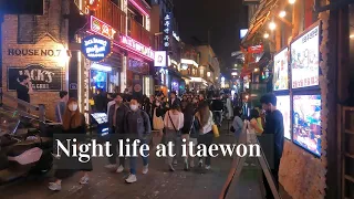 Itaewon, South Korea ( enjoying weekend nightlife at Pub, Club, Live bands and disco)