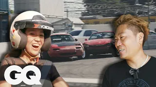 Maaya Orido Visits Drifting Legend Daigo Saito's Factory | The Car Show | GQ JAPAN