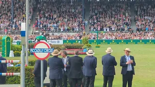 Marcus Ehning Ehrenrunde CHIO Aachen 2023 Sieger