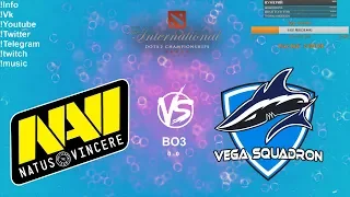 🔴 [RU] Natus Vincere VS Vega Squadron - The International 2019: CIS Qualifier Playoff BO3