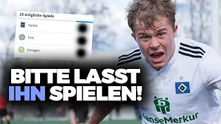 DIESER HSV Stürmer MUSS einfach spielen!