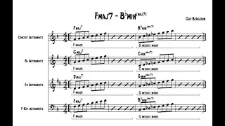 Improvisation backing track - Fmaj7 - BbmMaj7