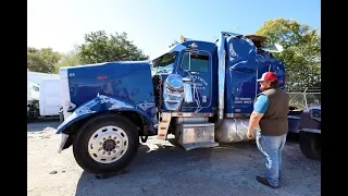 I Bought a Wrecked Peterbilt 379 Semi Truck