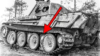 Почему катки немецких танков располагались в шахматном порядке?