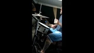 Hallowed Be Thy Name drum cover