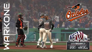 MLB The Show 24 - Baltimore Orioles vs Washington Nationals
