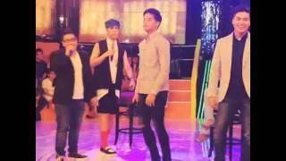 Daniel Padilla dancing Wiggle Wiggle at GGV