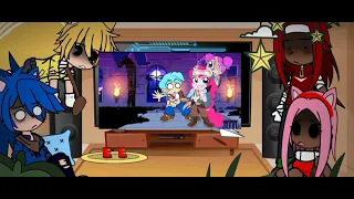 sonic and friends react to dusk till dawn My Little pony video from @CosmoicStar