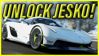 Forza Horizon 4 - How To Unlock Koenigsegg Jesko! (+Gameplay)