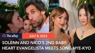 Solenn Heusaff and Nico Bolzico expect 2nd baby; Heart Evangelista meets Song Hye-kyo