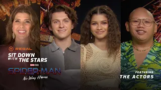 Sit Down with the Stars of Spider-Man: No Way Home – Regal Theatres HD