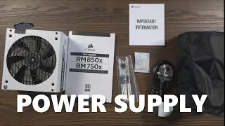 Corsair RM850x Power Supply - Unboxing & First Impressions