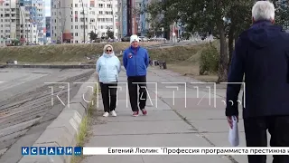 Городские власти обещают превратить Волжскую набережную на Мещерке в одно из красивейших мест города