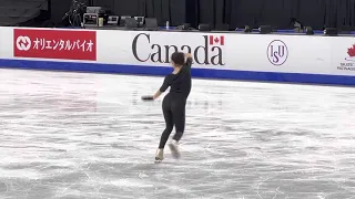 Elizaveta Tuktamysheva FS Practice @ Skate Canada 2021