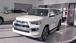 2021 4Runner Limited 7 Passenger Toyota Review of Features and Walk Around