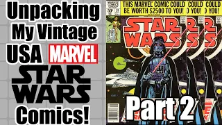 Unpacking My Vintage Marvel Star Wars Comics Part 2 Issues 39 To 80 - The Empire Strikes Back!