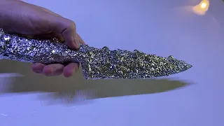 Creation of the First Gallium Crystal Knife