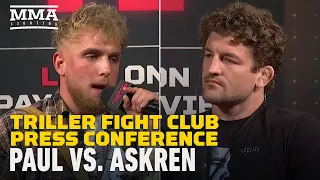 Jake Paul vs. Ben Askren Triller Press Conference - MMA Fighting