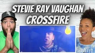 JAY'S FAVORITE!| FIRST TIME HEARING Stevie Ray Vaughn - Crossfire REACTION
