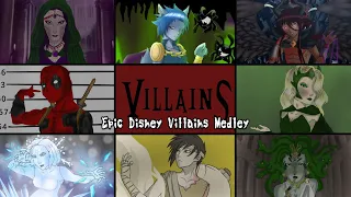 Nightcore ~ Epic Disney Villains Medley ~ {Lyrics}