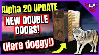 Alpha 20 - The Doggy Shutters!  7 Days To Die ✔️