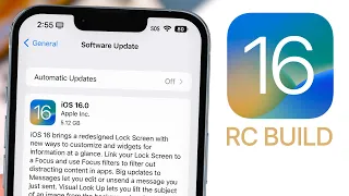 iOS 16 RC Released - What's New?