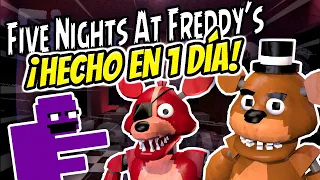 Hice FNAF En 24 HORAS (y no es tan cutre...)