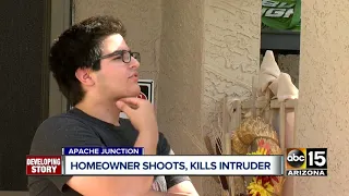 Homeowner shoots and kills intruder in Apache Junction, another suspect at large