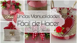 Mira que Hermosas manualidades para Decorar tu Hogar ♻️ /Ideas Recicladas / Artesanato reciclado