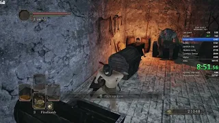 Dark souls II Soul level 1 All bosses speedrun in 2:59:31 (world record)