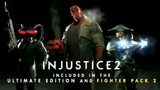 Injustice 2 - Fighter Pack 2 Trailer | Raiden Black Manta Hellboy | Рейден Хеллбой