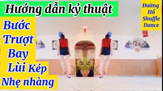 ❤️Hướng Dẫn chi tiết ❤️BƯỚC TRƯỢT BAY LÙI KÉP ❤️Bước này Rất hay❤️Và rất dễ cho người mới tập❤️🥰