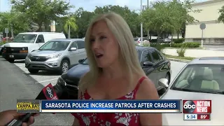 Sarasota Police increase patrols after a rise in fatal crashes