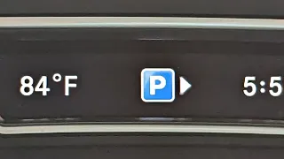 Mercedes-Benz Blue P Parking Light Arrow on Dash Cluster Aid Explained