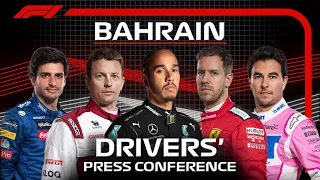 2020 Bahrain Grand Prix: Drivers' Press Conference Highlights