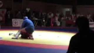 The final fight Fedor Emelianenko at the championship of Russia on combat sambo 2009