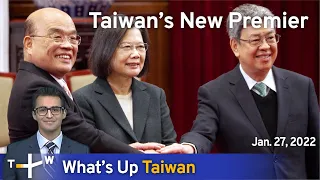 Taiwan's New Premier, News at 14:00, January 27, 2023 | TaiwanPlus