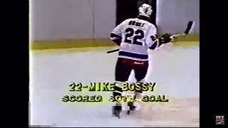 January 24 1981 Nordiques at Islanders Mike Bossy 50 in 50 Full Hockey Night in Canada highlights