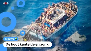 Schip met honderden vluchtelingen gezonken in zee