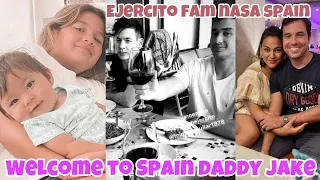 ELLIE EJERCITO KASAMA NA SA SPAIN SI DADDY JAKE AT EJERCITO FAM ANDI INIHATID SI ELLIE KAY JERIKA