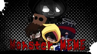 Monster MEME | FT.Shadow six , mono , six , seven/rk | Little Nightmares |