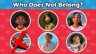 Which Character Does Not Belong? | Disney