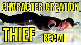 Thief Character Creation for Dungeons & Dragons BECMI 🔴#4k LIVE